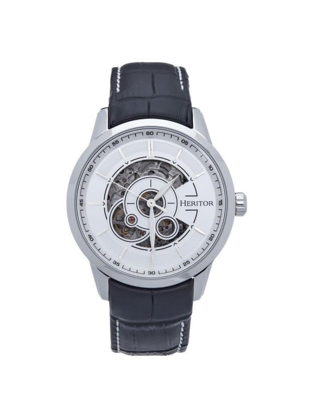 NWT Heritor Davies White Dial Men's Watch